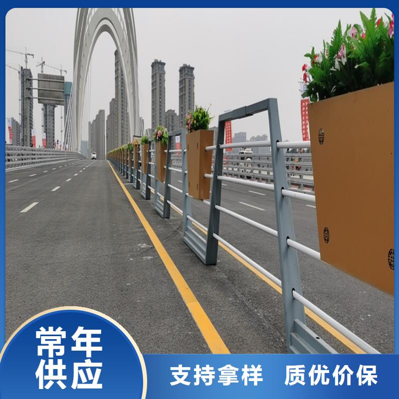 甘肃厂家批发价[展鸿]Q235桥梁防护栏坚固结实美观实用