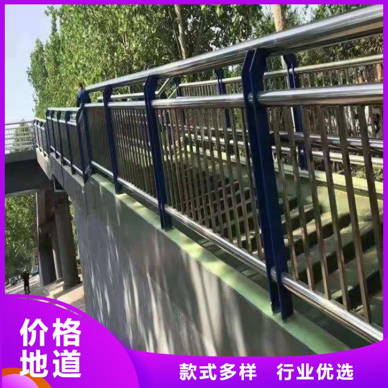 陕西省汉中采购市蓝色钢板加厚桥梁立柱展鸿护栏长期有卖