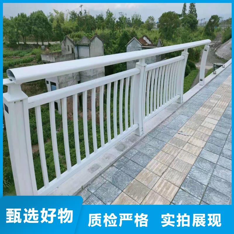 甘肃庆阳附近无缝管河道喷塑护栏防腐性能良好