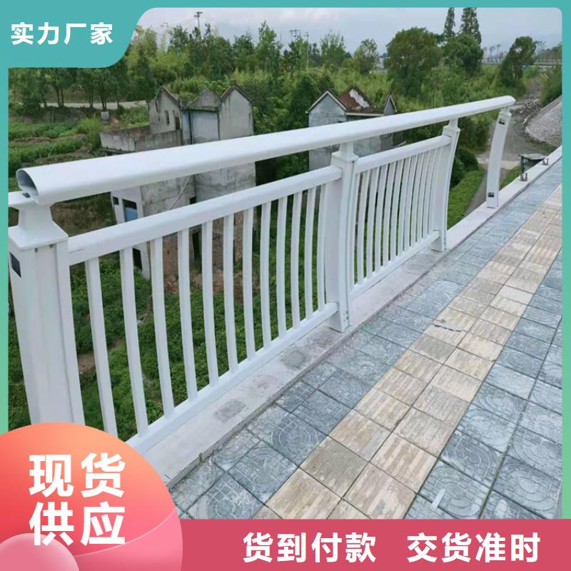 广东省河源定制美观实用的河道铝合金防护栏