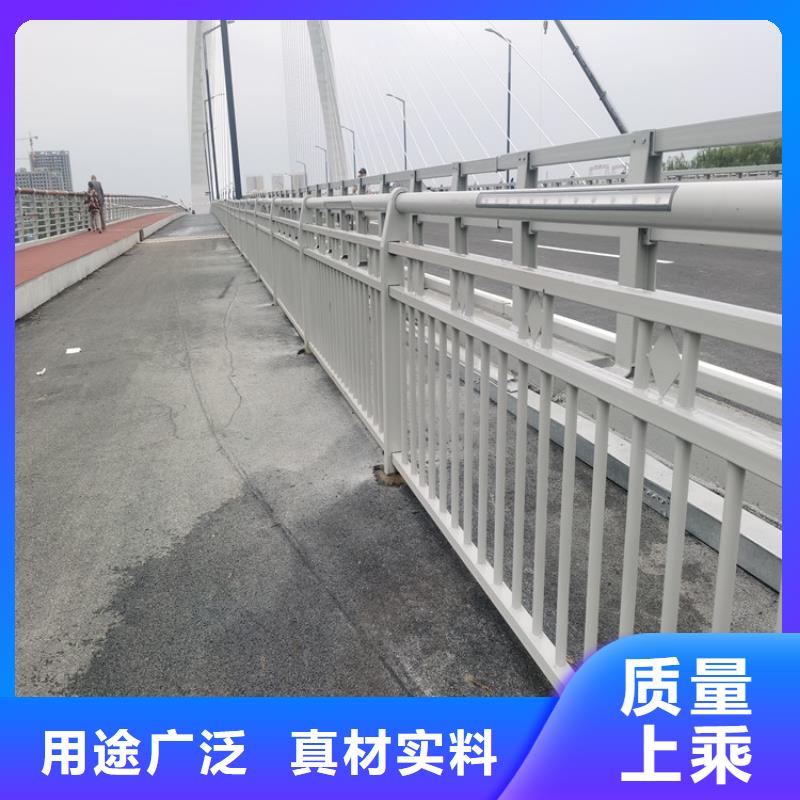 安装方便的铝合金灯光桥梁护栏