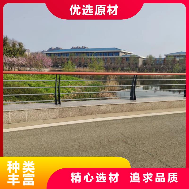 广西梧州直销热镀锌喷塑桥梁防护栏来图加工