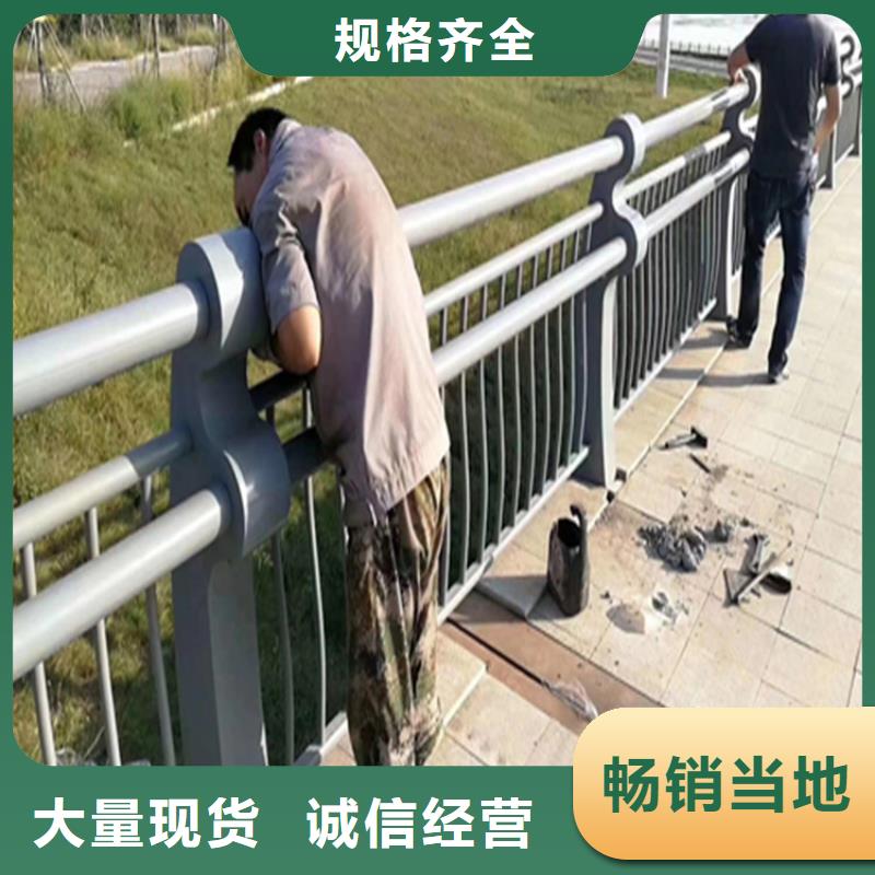 西藏省山南本地耐腐蚀的椭圆管喷塑桥梁护栏