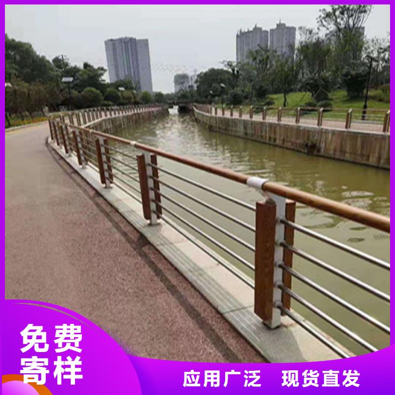 广东河源诚信铝合金桥梁灯光栏杆表面光滑耐磨损