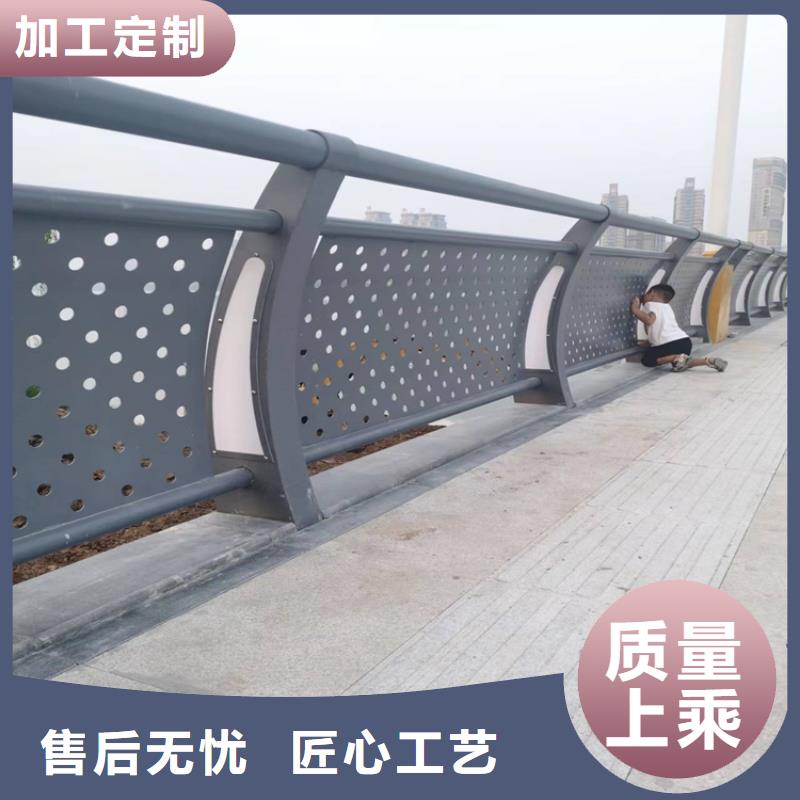 无缝管桥梁防撞护栏安装便捷