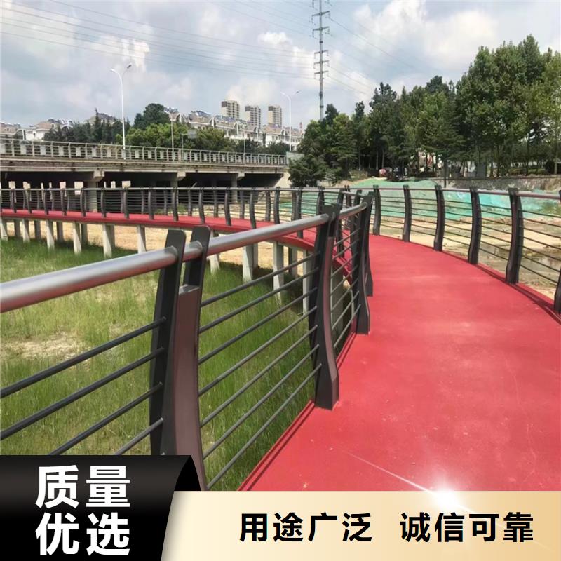 云南大理品质椭圆管河道桥梁护栏表面光滑坚固防撞
