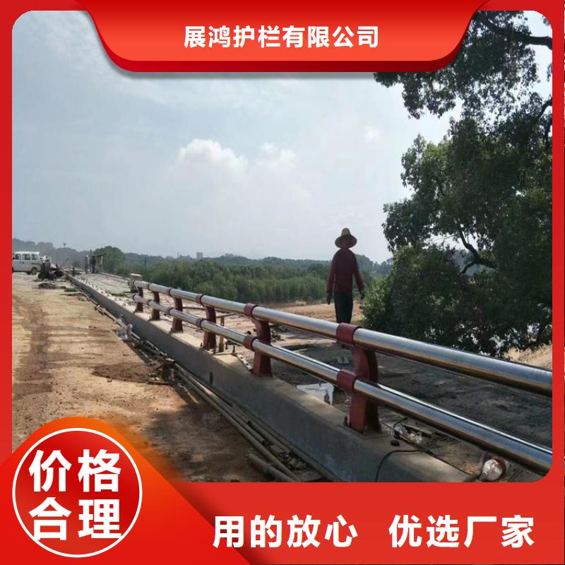 甘肃省当地展鸿钢板静电喷塑桥梁立柱样式新颖美观大方
