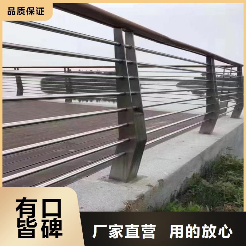 河南南阳生产氟碳漆喷塑桥梁护栏展鸿护栏送货上门