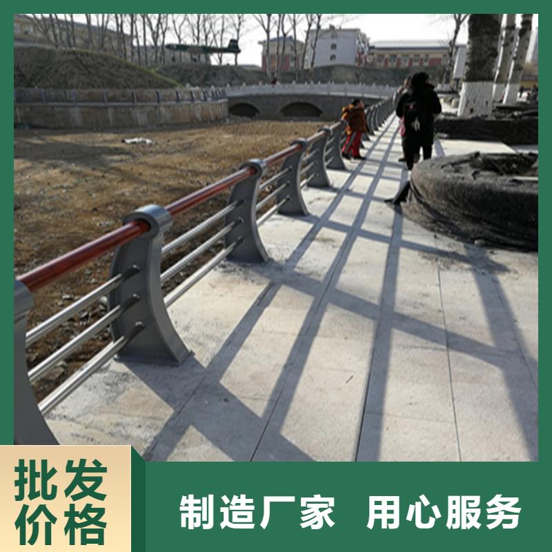 河北省专注生产N年《展鸿》静电喷塑护栏立柱焊接牢固