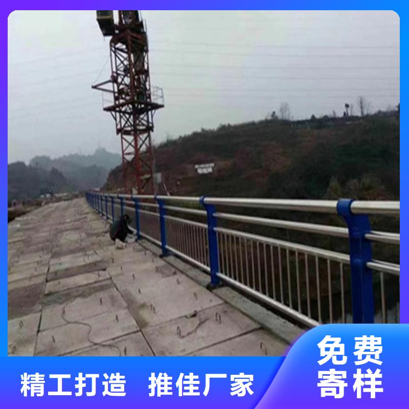 江西省正品保障展鸿钢管木纹转印桥梁护栏抗冲击力好