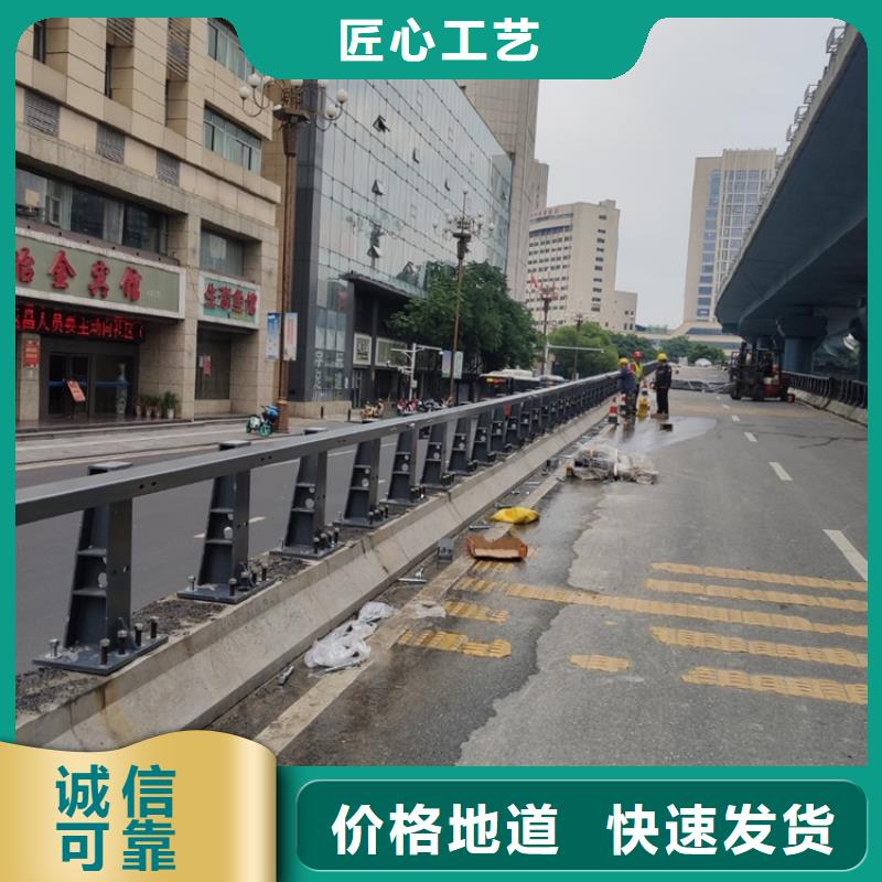 上海本地桥梁钢栏杆定做