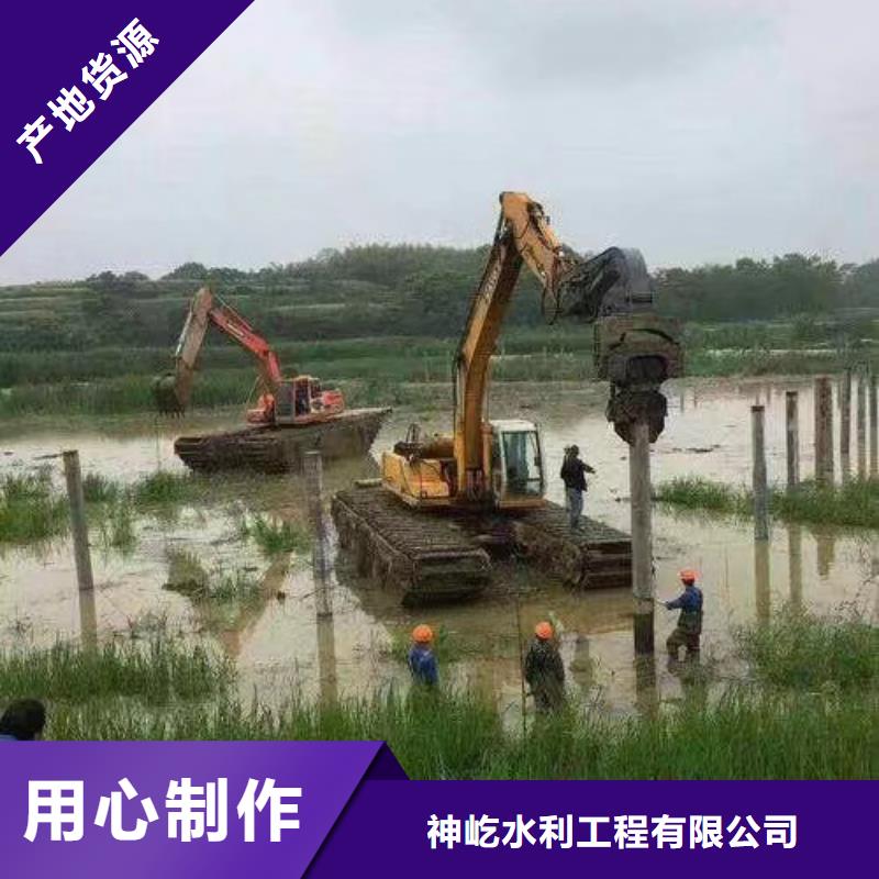 河道清淤挖掘机机械租赁销售