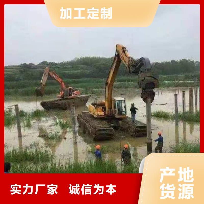 鱼塘开发挖掘机租赁施工团队