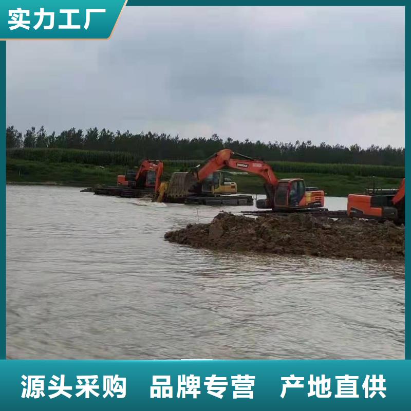 河道清淤挖掘机出租租赁团队提供