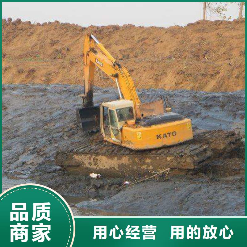 质量看得见【五湖】水上挖机出租水下挖掘机出租实力派厂家