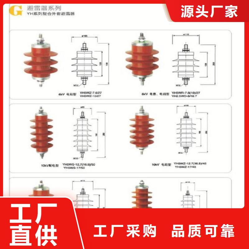 氧化锌避雷器HY10W5-96/250【羿振电力设备有限公司】