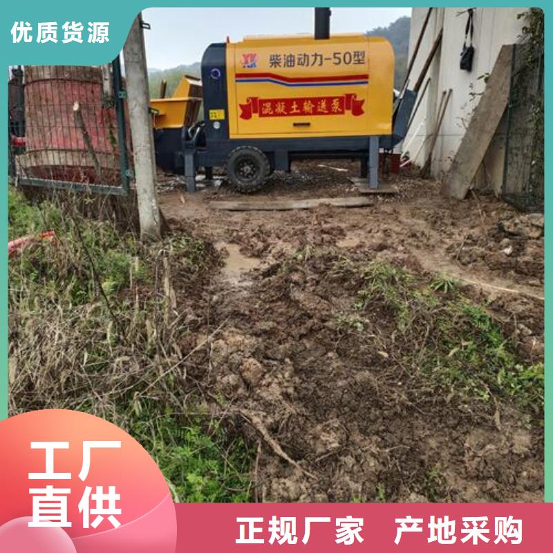 当地[晓科]【小型混凝土泵】_混凝土输送泵品质服务