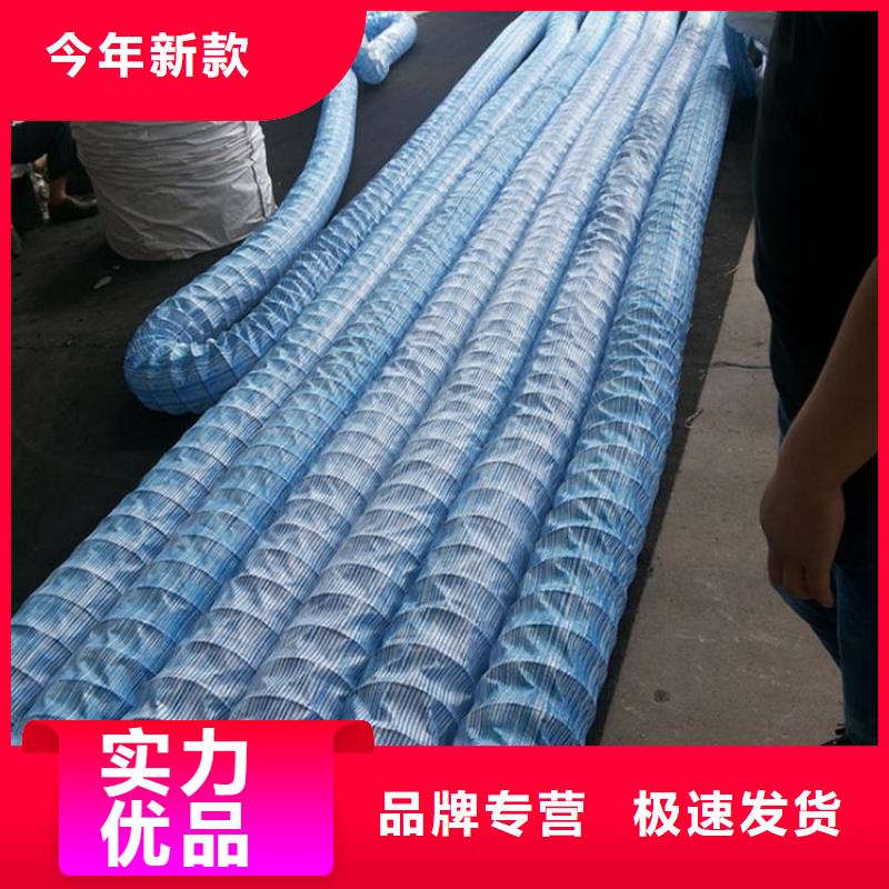 直供[中齐]150软式透水管-PVC软式透水管-钢丝渗水管