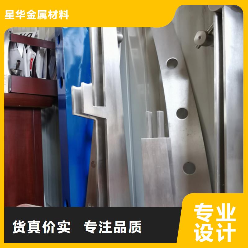 正宁防撞不锈钢复合管护栏立柱品质优异来厂考察品质优异