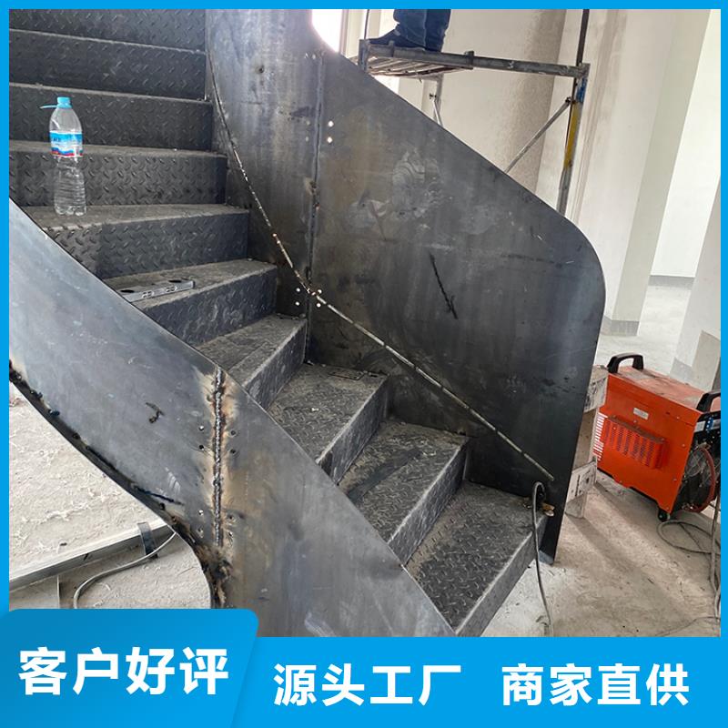 专业生产厂家【宇通】商业售楼处旋转钢结构楼梯定制价格