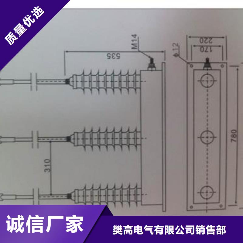 乐东县TBP-A-12.7F/150三相组合式避雷器